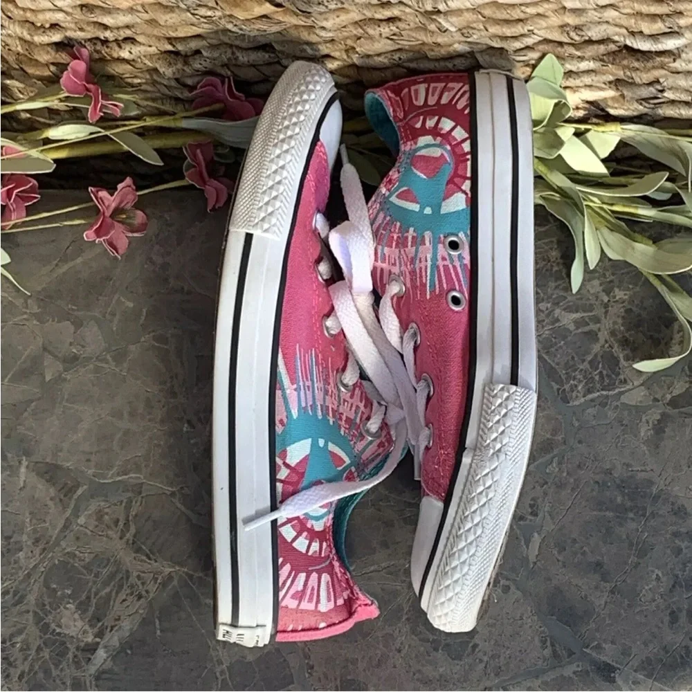 Converse Chuck Taylor All Star Paint Splatter Sneaker 647625F Juniors Size 3Y
